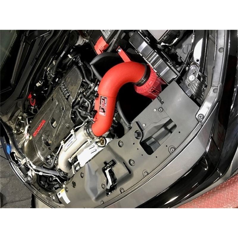 Injen 2017-2018 Honda Civic Type R 2.0T Wrinkle Red Short Ram Air Intake (SP1583WR)