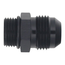 Load image into Gallery viewer, DeatschWerks 8AN ORB Male to 10AN Male Flare Adapter - Anodized Matte Black (6-02-0408-B)