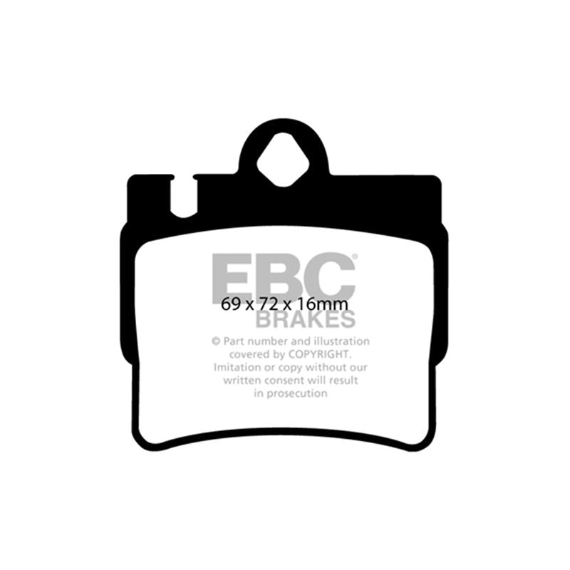 EBC Ultimax OEM Replacement Brake Pads (UD848)