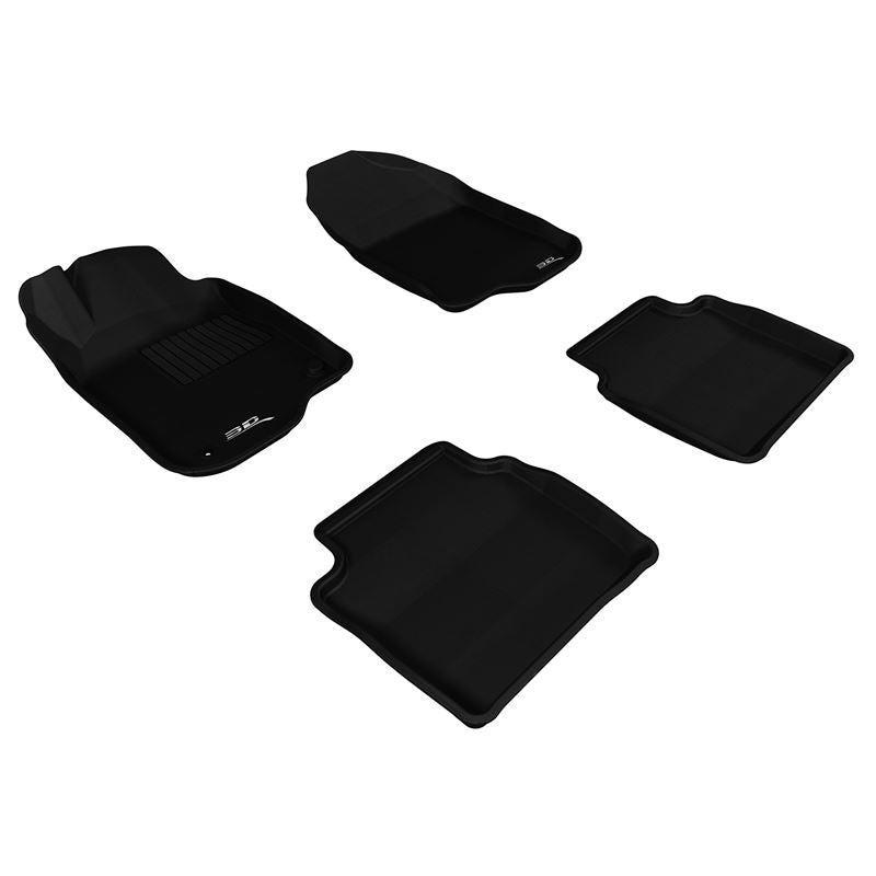 3D Maxpider KAGU Floor Mat, BLACK, 1ST ROW/2ND ROW (L1CH04801509)