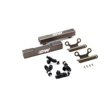 Load image into Gallery viewer, Deatschwerks Subaru top feed fuel rail upgrade kit with 750cc injectors (6-102-0750)