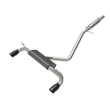 Load image into Gallery viewer, aFe POWER Vulcan Series 2-1/2 IN 304 Stainless Steel Cat-Back Exhaust System Black (49-33142-B)