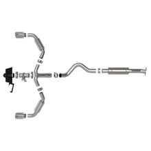 Load image into Gallery viewer, aFe Power Gemini XV 3in to 2-1/2in Cat Back Exhaust w/ Polished Tips for 23-24 Toyota GR Corolla L3 1.6L (t) (49-36067-P)