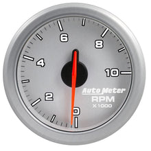 Load image into Gallery viewer, AutoMeter Airdrive 2-1/6in Tachometer Gauge 0-10K RMP - Silver (9197-UL)