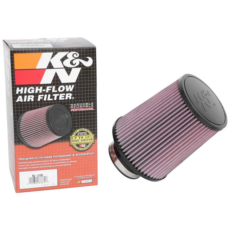 K&N Universal Clamp On Air Filter (RU-5100)