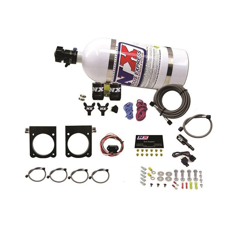 Nitrous Express 13-17 Dodge Viper (Gen-V) Nitrous Plate Kit (50-400HP) w/10lb Bottle (20970-10)