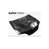 VIS Racing GTR Style Black Carbon Fiber Hood (02BME464DGTR-010C)