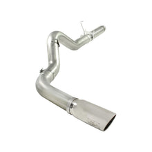 Load image into Gallery viewer, aFe Large Bore-HD 5 IN 409 Stainless Steel DPF-Back Exhaust System w/Polished Tip (49-42016-P)