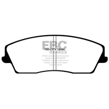 Load image into Gallery viewer, EBC Redstuff Ceramic Low Dust Brake Pads (DP31723C)