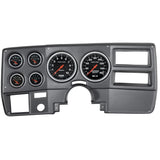 AutoMeter Sport-Comp 73-83 Chevy Truck/ Suburban Dash Kit 6pc Tach / MPH / Fuel / Oil / WTMP / Volt (7027-SC)