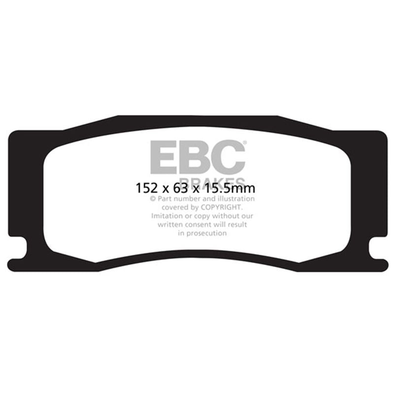 EBC Yellowstuff Street And Track Brake Pads (DP42111R)