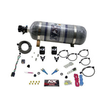 Load image into Gallery viewer, Nitrous Express Dodge EFI Full Race Dual Nozzle Nitrous Kit (100-300HP) w/Composite Bottle (20315-12)