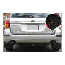 Load image into Gallery viewer, Rally Armor Black Mud Flap/Silver Logo for 2005-2009 Subaru Legacy (MF4-UR-BLK/SIL)