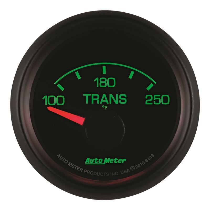 AutoMeter Factory Match Ford 52.4mm Short Sweep Electronic 100-250 Deg F Transmission Temp Gauge (8449)