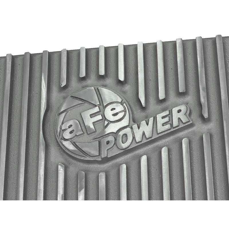 aFe Power Transmission Pan Raw w/ Machined Fins (46-70070)