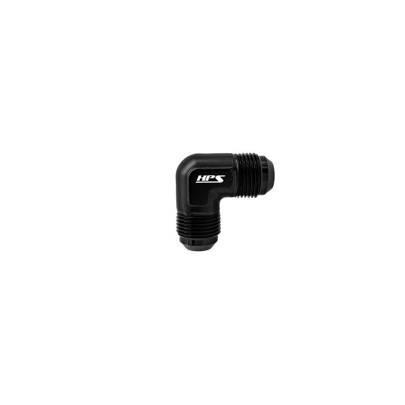 HPS Pefromance 90 deg AN-10 Male to Male Union Adapter Aluminum (AN821-10)