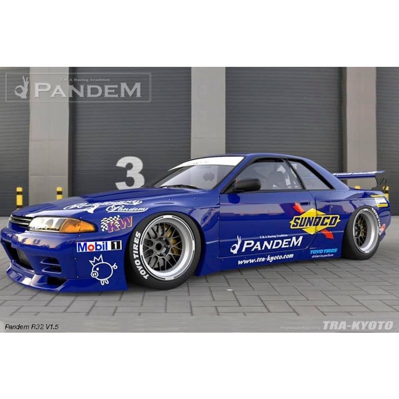 GReddy Pandem V1.5 Full Kit w/o Wing for Nissan Skyline GT-R R32 (17020629)