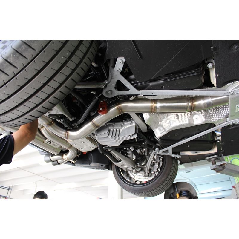 Active Autowerke F87 M2 Competition Signature Exhaust System includes Active F - brace (11-051)