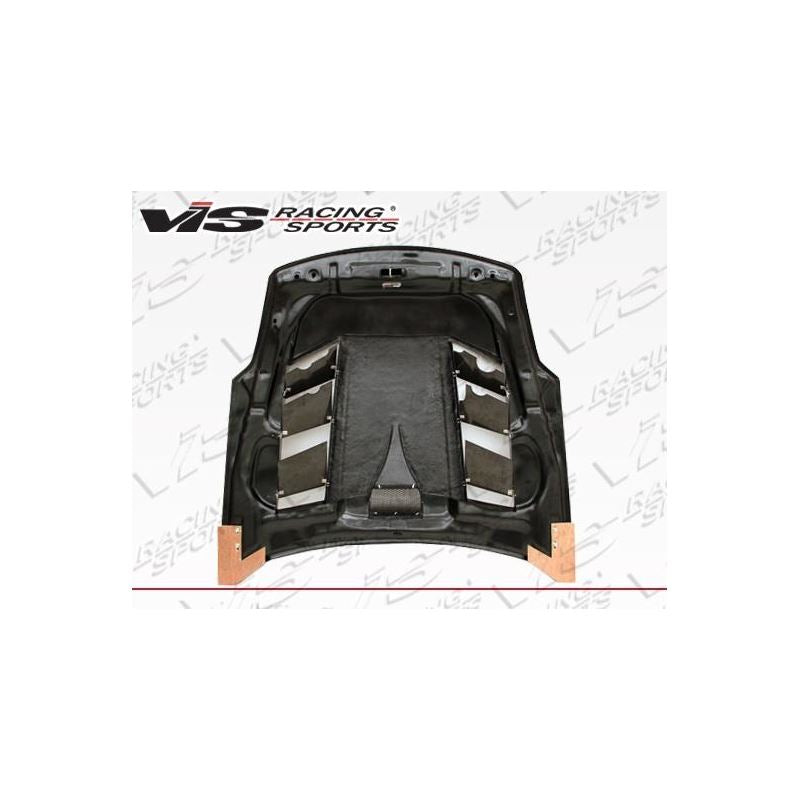 VIS Racing Sniper Style Black Carbon Fiber Hood (03NS3502DSNI-010C)