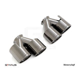 GTHAUS American GTC EC - Roar Super Racing series Exhaust; 4x102mm (Round Split); Stainless Steel (JE0121706)