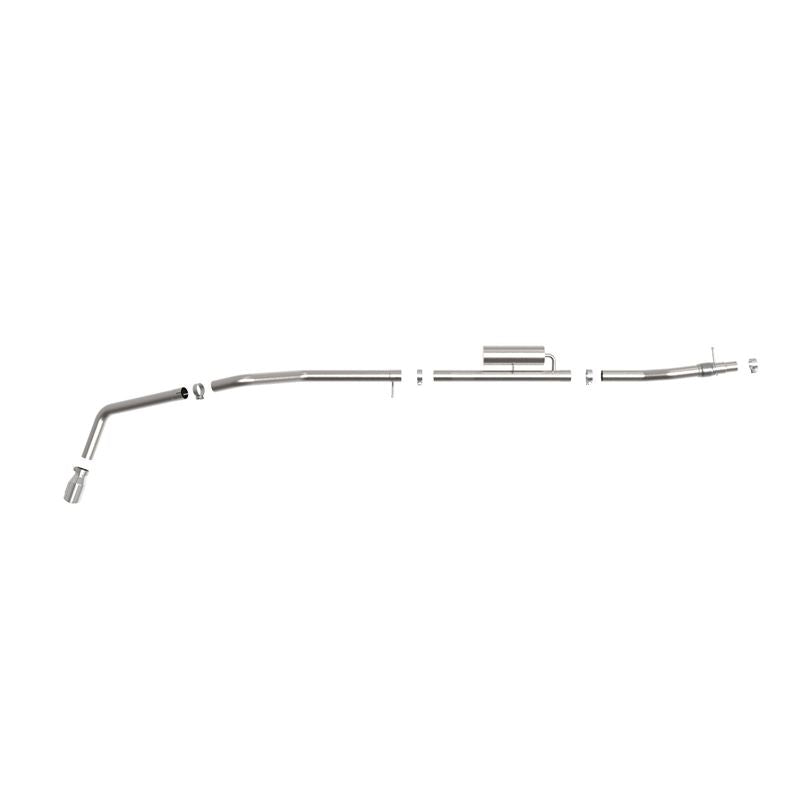 aFe Apollo GT Series 3 IN 409 Stainless Steel Cat-Back Exhaust System w/ Polish Tip (t) (49-43118-P)