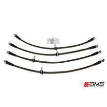 Load image into Gallery viewer, AMS Mitsubishi Lancer Evolution X Stainless Steel Brake Lines (AMS.04.01.0004-1)