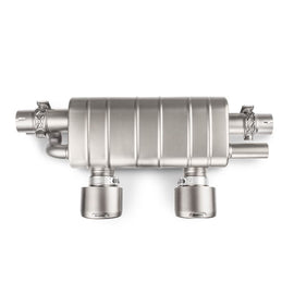 Akrapovic 16-17 Porsche 911 Carrera S/4/4S/GTS (991.2) Slip-On Line (Titanium) w/ Titanium Tips (S-PO/TI/5H)