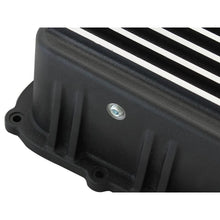 Load image into Gallery viewer, aFe Power Transmission Pan Black w/ Machined Fins (46-70182)