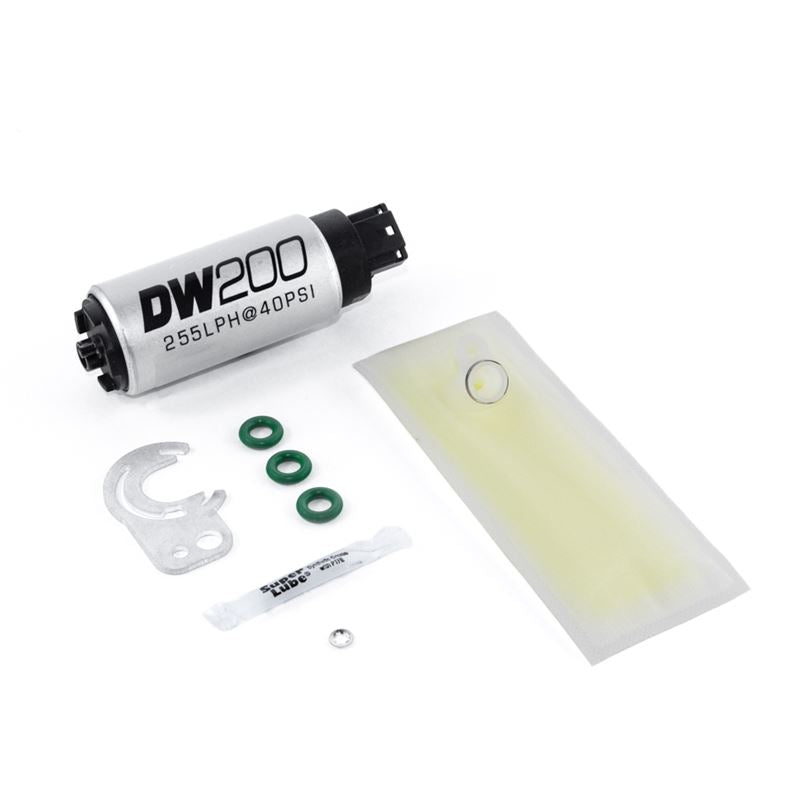 Deatschwerks DW200 series, 255lph in-tank fuel pump w/ install kit for Miata 89-93 (9-201-0836)