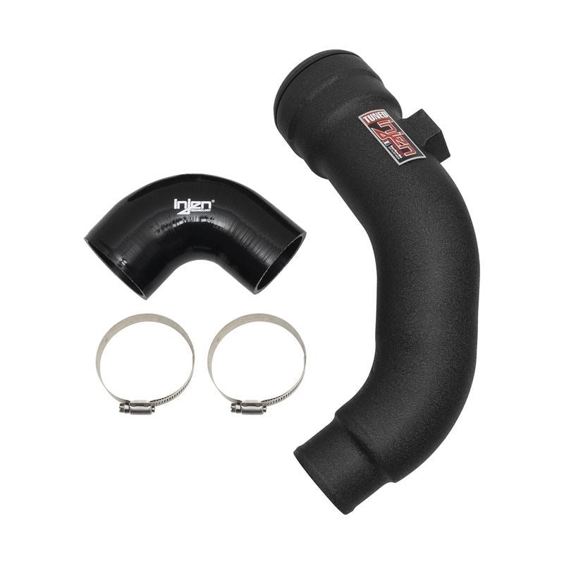 Injen SES Wrinkle Black Intercooler Pipes for 17-22 Ford Super Duty (SES9004ICPCWB)