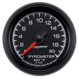 AutoMeter ES 52mm Full Sweep Electronic 0-2000 Degree F EGT/Pyrometer Gauge (5945)