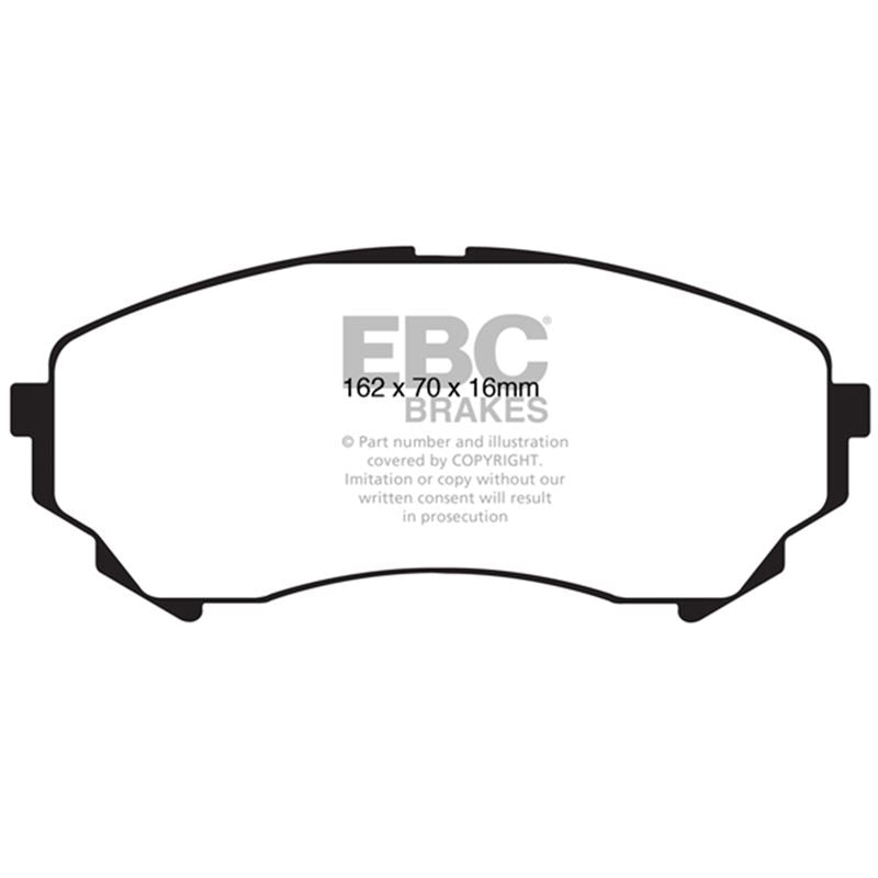 EBC Greenstuff 2000 Series Sport Brake Pads (DP21828)