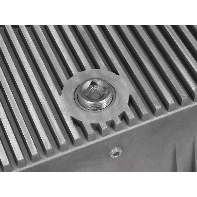 aFe Power Transmission Pan Raw w/ Machined Fins (46-70050)