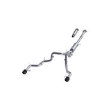 MBRP Exhaust 3in. Cat Back Dual Split Rear T304 (S52683CF)