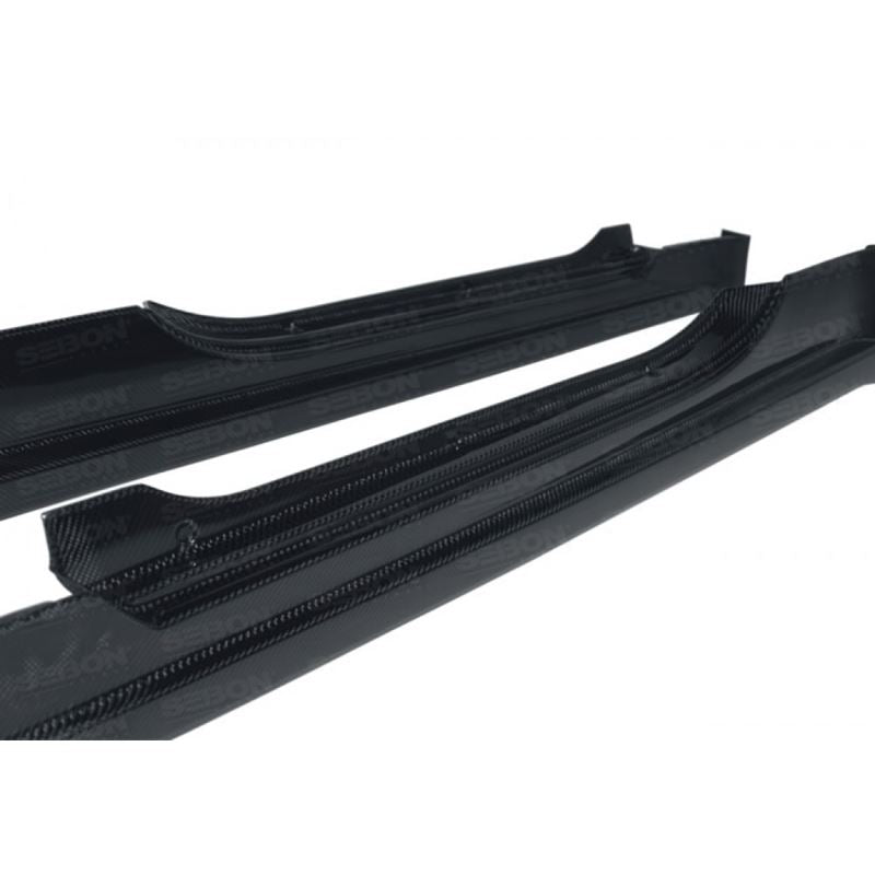 Seibon SA-style carbon fiber side skirt for 2002-2008 Nissan 350Z (SS0205NS350-SA)