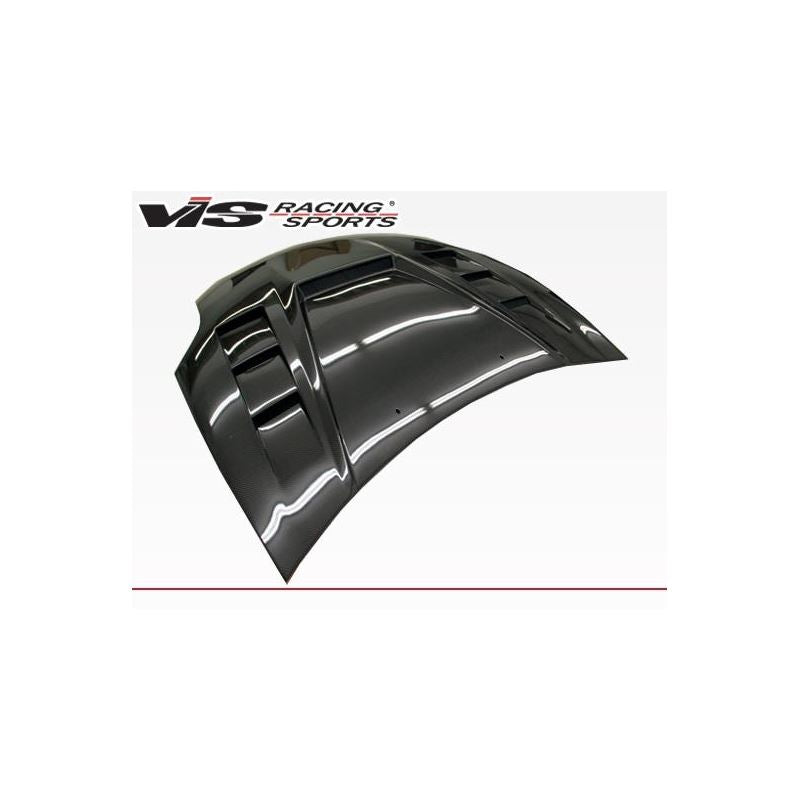 VIS Racing Monster GT Style Black Carbon Fiber Hood (06MTECL2DMGT-010C)