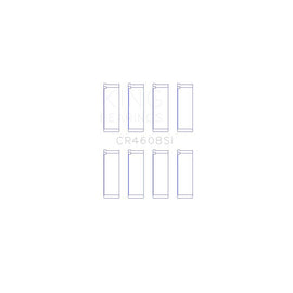 King Engine Bearings Connecting Rod Bearing Set for 2005-2011 Lotus Exige (CR4608SI0.25)