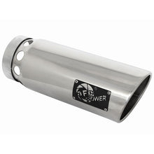 Load image into Gallery viewer, aFe MACH Force-Xp 304 Stainless Steel Intercooled Clamp-on Exhaust Tip Polished (49T50601-P161)