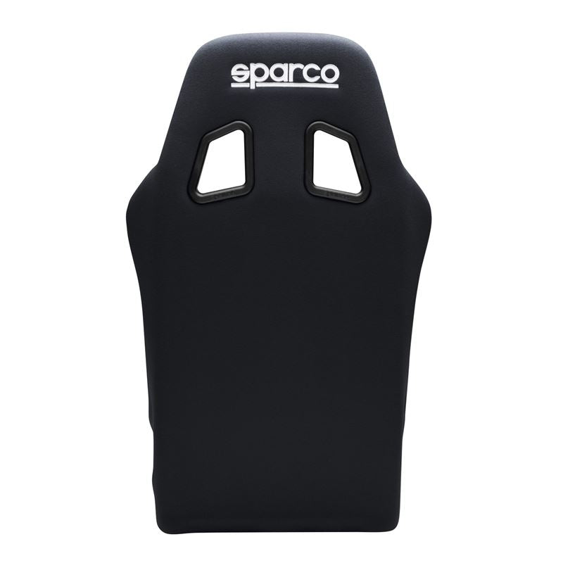 Sparco Sprint Racing Seats, Black/Black Cloth with Black Stitch (008235NR)