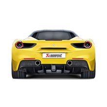 Load image into Gallery viewer, Akrapovic 16-17 Ferrari 488 GTB/488 Spyder Slip-On Line (Titanium) w/ Carbon Tips (MTP-FE488H)