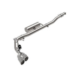 afe Rebel Series 3 IN 304 Stainless Steel Cat-Back Exhaust System w/ Polished Tips (t) (49-33119-P)