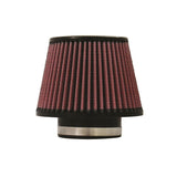 Injen High Performance Air Filter - 3.50 Black Filter 6 3/4 Base / 5 Tall / 5 Top (X-1015-BR)