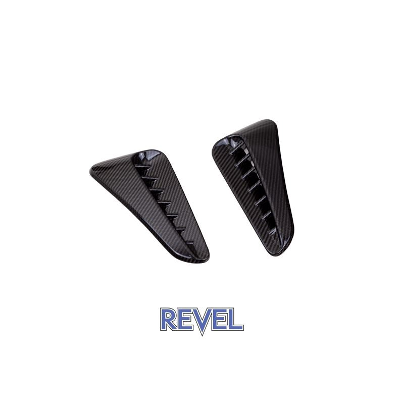 Revel GT Dry Carbon Side Duct Covers - 2 Pieces for 2023 Toyota GR Corolla (1TR4GT0DT08)