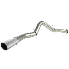 Load image into Gallery viewer, aFe Large Bore-HD 5 IN 409 Stainless Steel DPF-Back Exhaust System w/Polished Tip (49-44040-P)