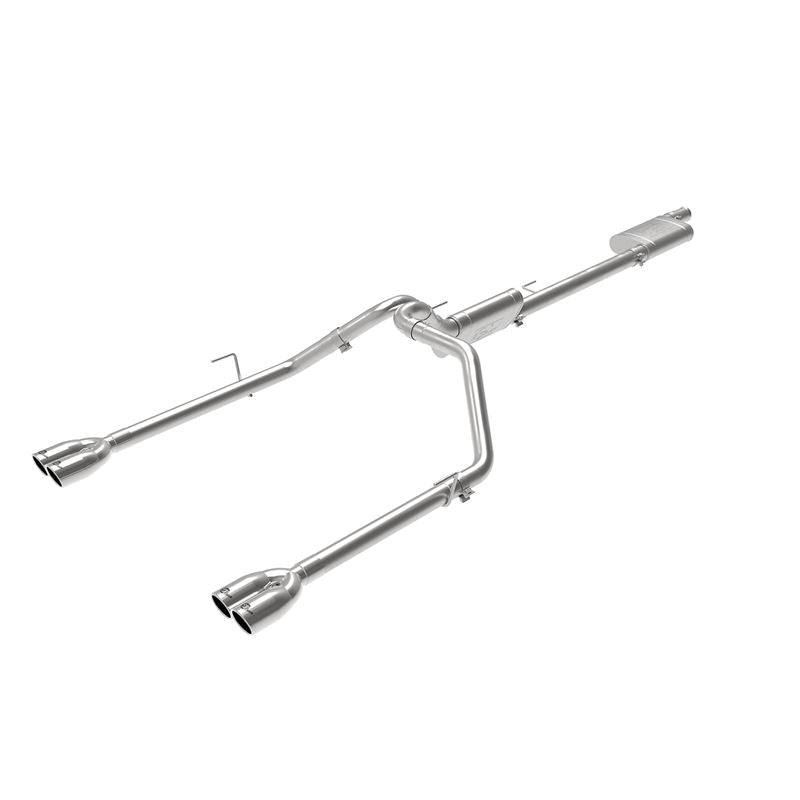 aFe Vulcan Series 3 IN 304 Stainless Steel Cat-Back Exhaust System Polished (49-38084-P)