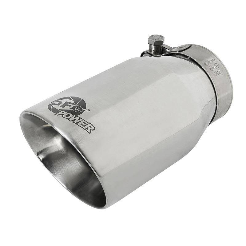 aFe MACH Force-Xp 304 Stainless Steel Clamp-on Exhaust Tip Polished (49T25354-P07)