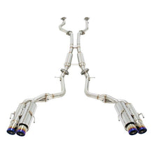 Load image into Gallery viewer, APEXi® N1-X Evolution Extreme 304 SS Cat-Back Exhaust System with Quad Rear Exit (164KT210)