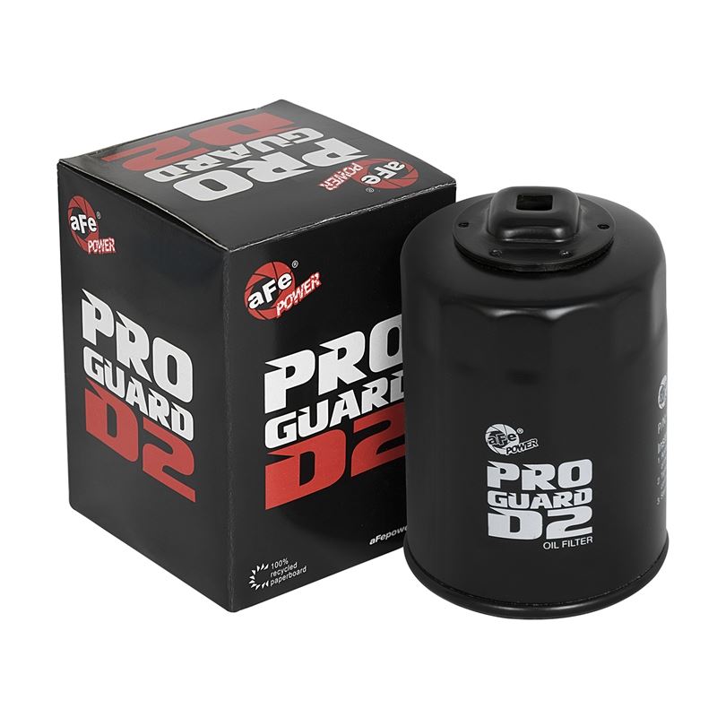 aFe Pro GUARD D2 Oil Filter (4 Pack) (44-LF025-MB)