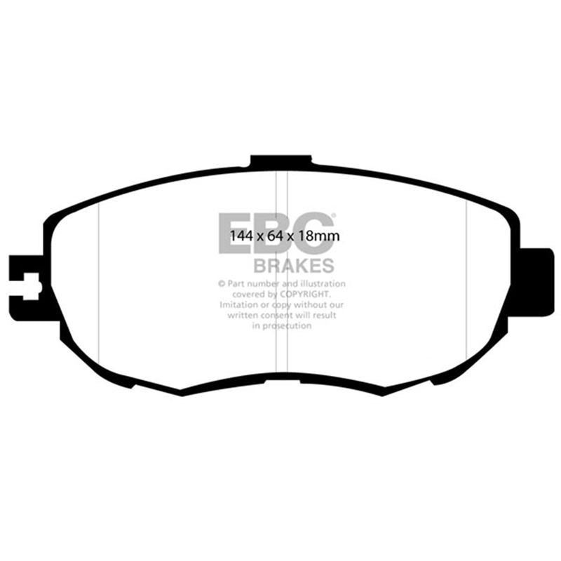 EBC Greenstuff 2000 Series Sport Brake Pads (DP21006)