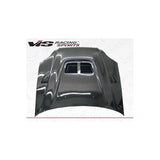 VIS Racing EVO Style Black Carbon Fiber Hood (96HDCVC2DEV-010C)